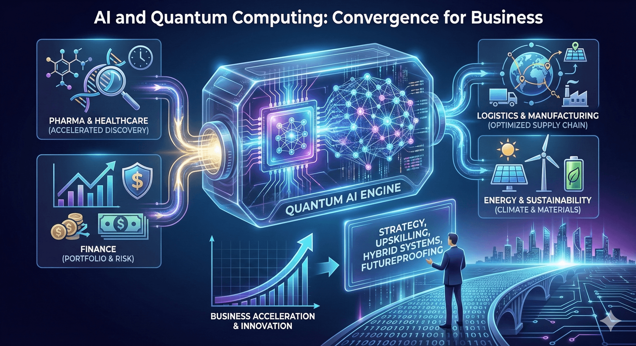 AI and quantum computing: what the convergence means for business