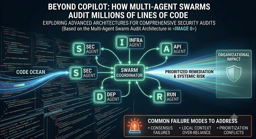 Beyond Copilot: How Multi-Agent Swarms Audit Millions of Lines of Code