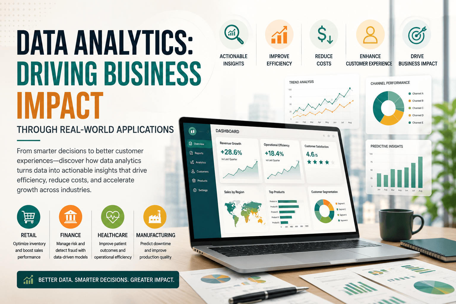 Data Analytics: Driving Business Impact through Real-World Applications