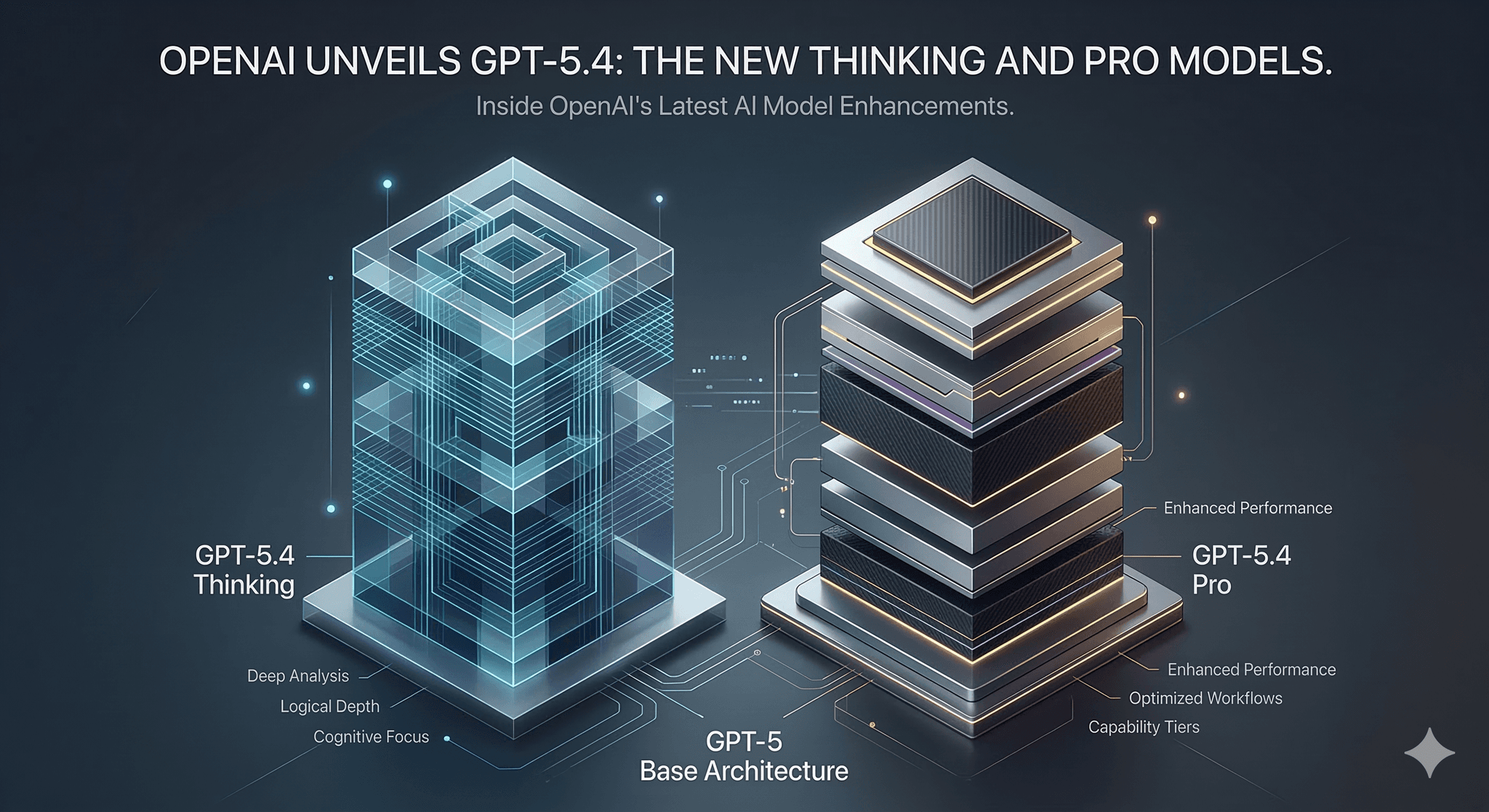 OpenAI has introduced GPT-5.4 Thinking and GPT-5.4 Pro, the newest upgrades to its GPT-5 AI models