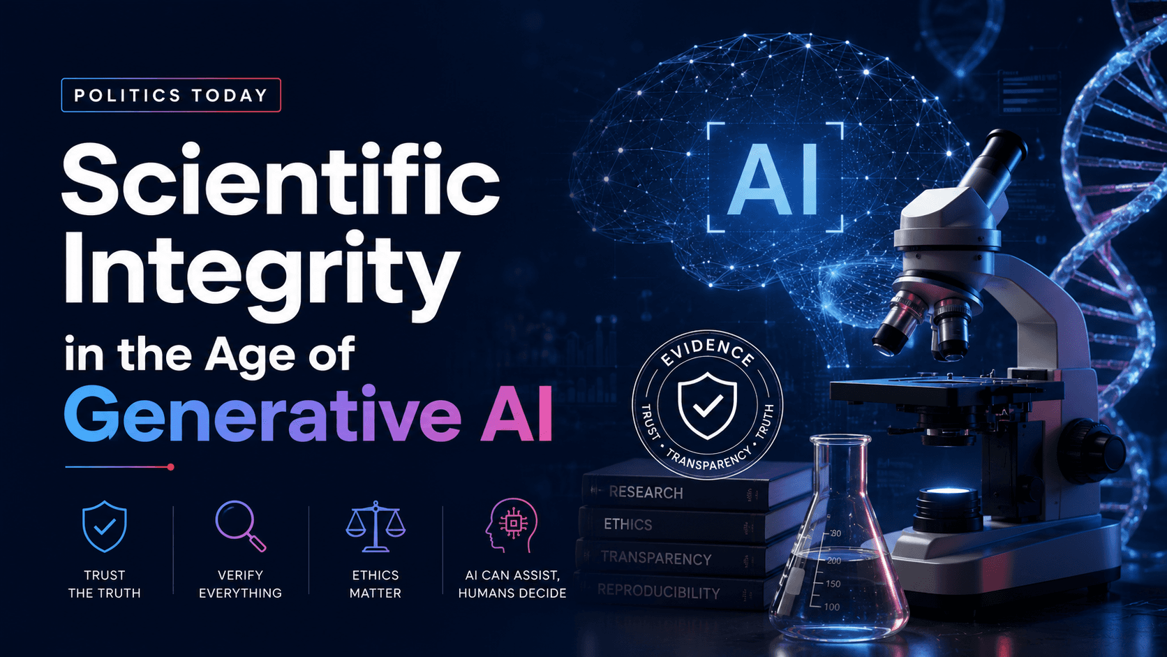 Scientific Integrity in the Age of Generative AI - Politics Today