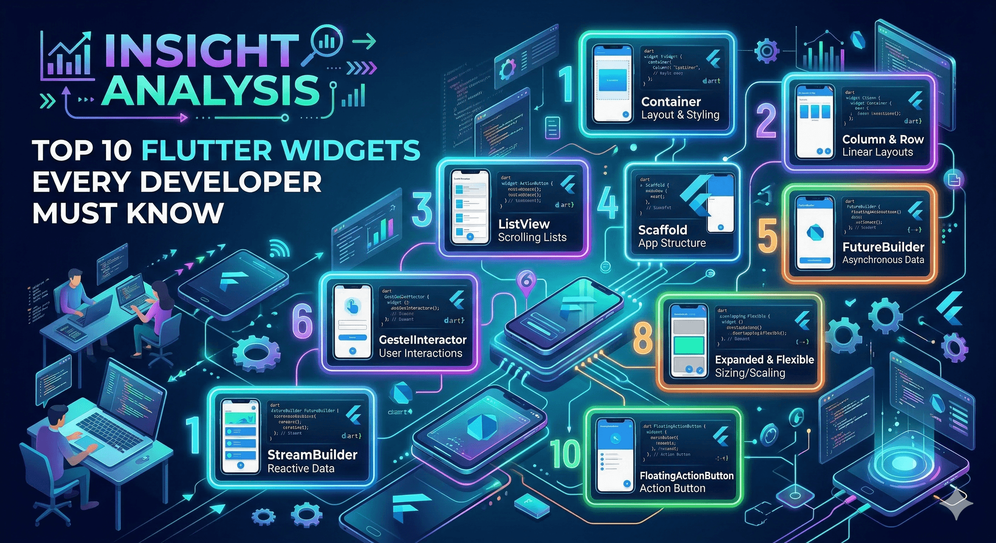 Top 10 Flutter Widgets Every Developer Must Know