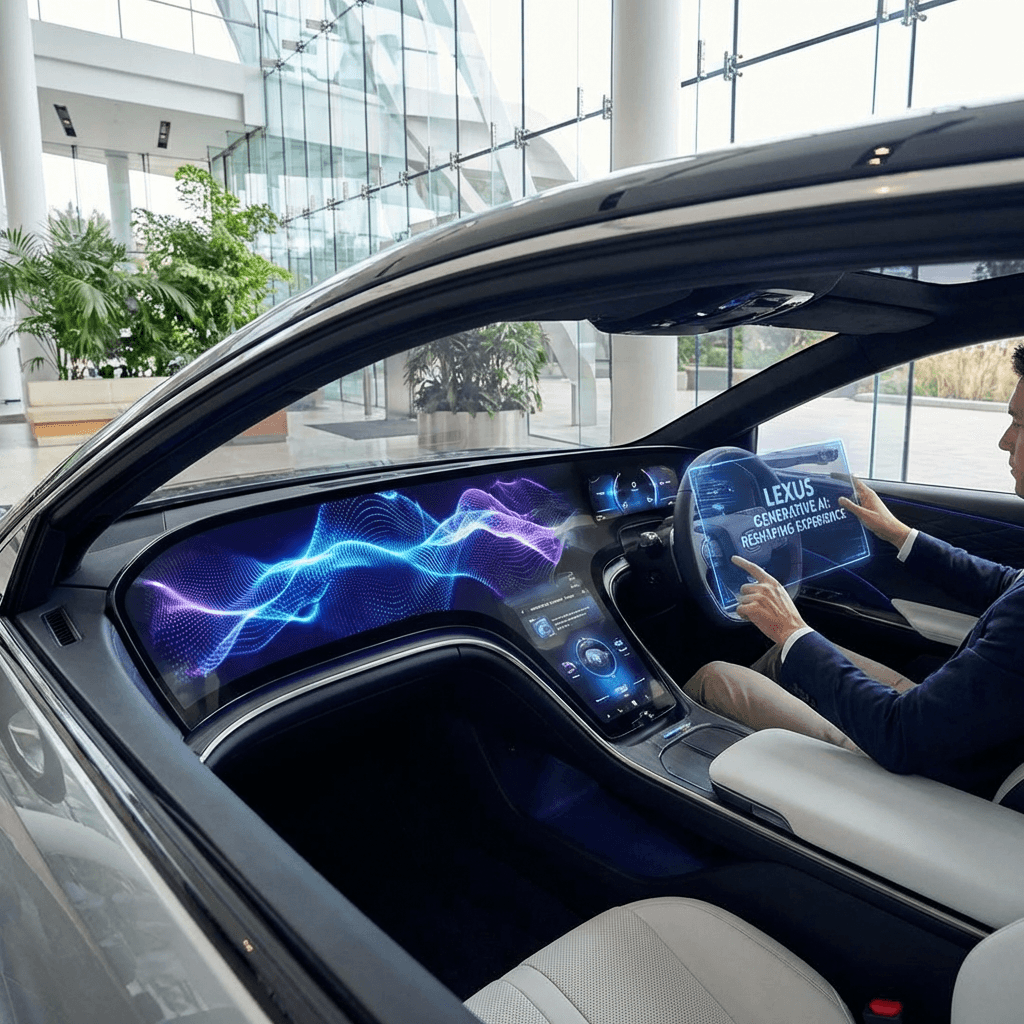 Lexus CX: generative AI with intent flows, guardrails